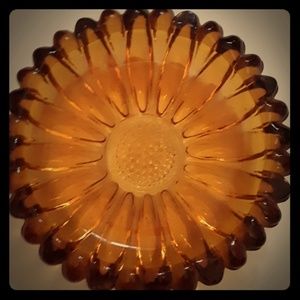 Vintage sunflower ash tray/ trinket tray